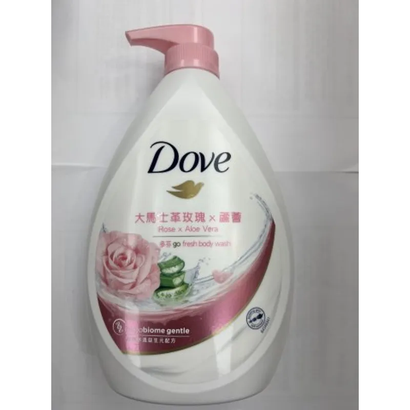 Dove多芬沐浴乳1000cc玫瑰