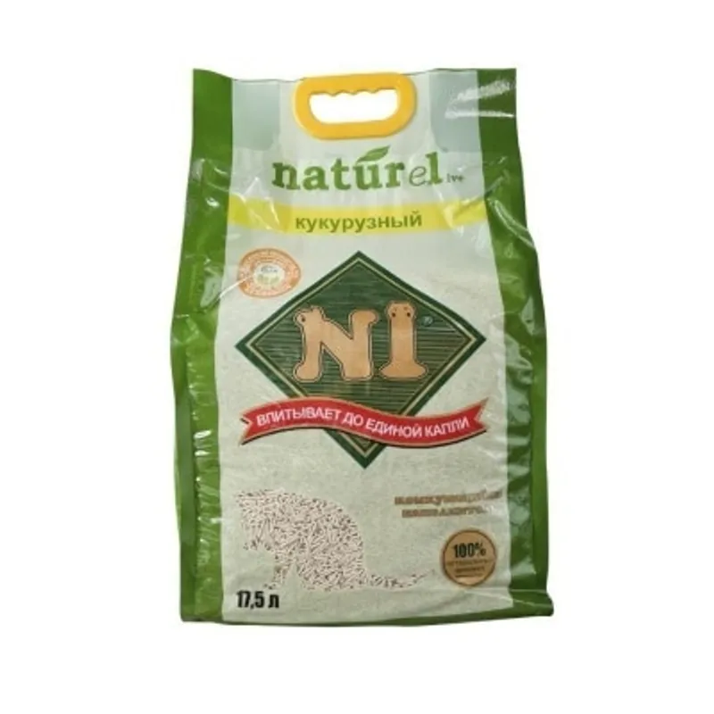 天然玉米豆腐貓砂 (17.5L/原味/2.0幼粒裝) N1貓砂原裝行貨