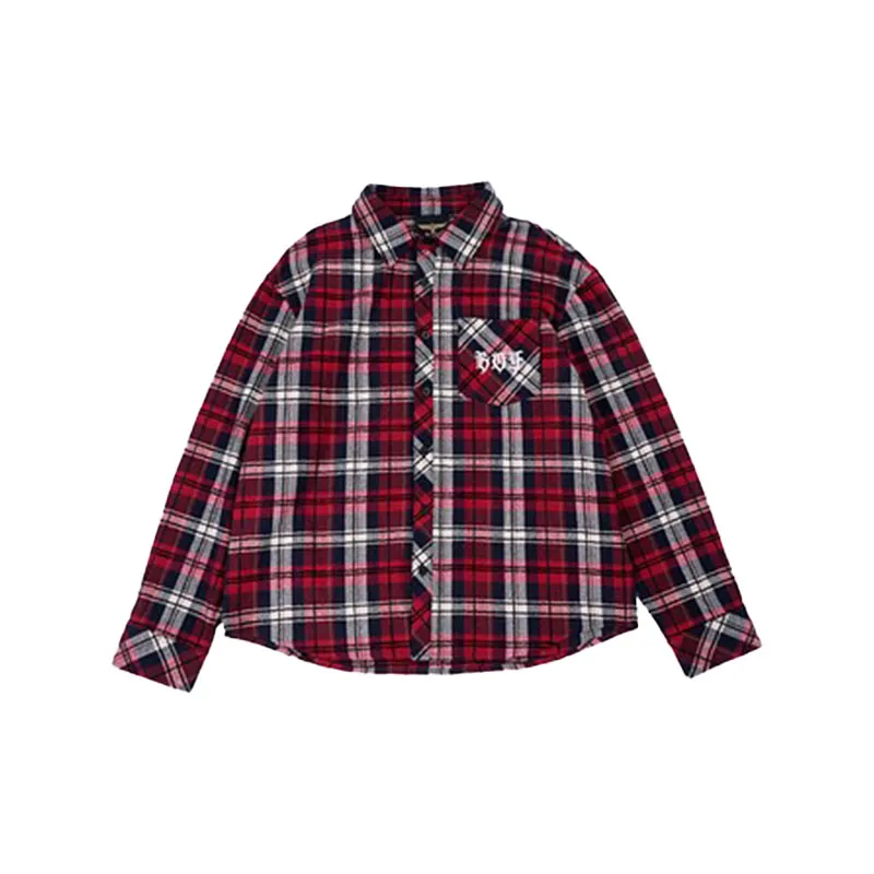 BOY LONDON 长袖格仔衬衫