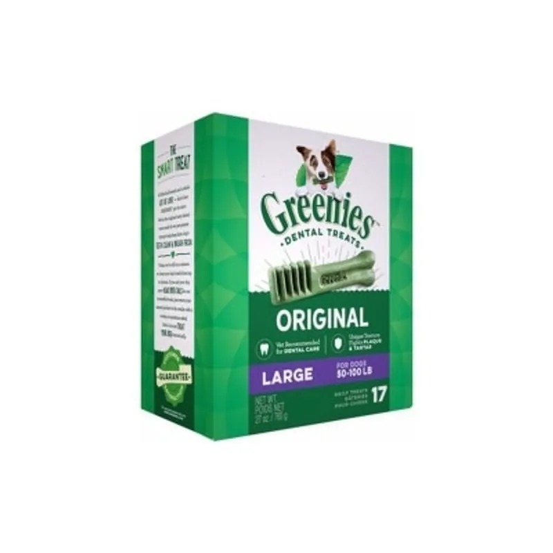 GREENIES 健綠 潔齒骨 原味 Large 狗小食 (17支/27oz)
