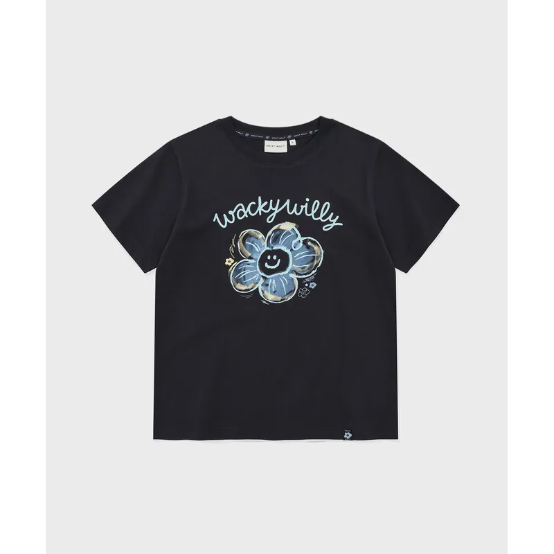 WACKY WILLY 女士 LILY LOGO T恤