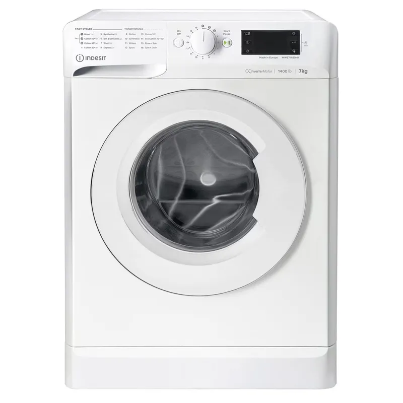 INDESIT 7KG前置滾桶式洗衣機 MWE71480HK