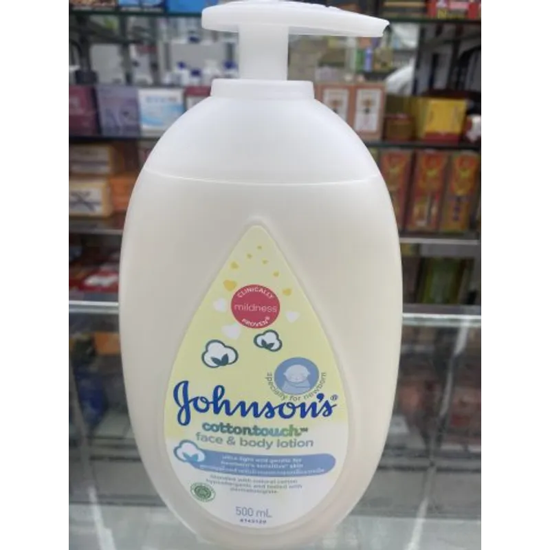 強生輕透棉感潤膚露500ML