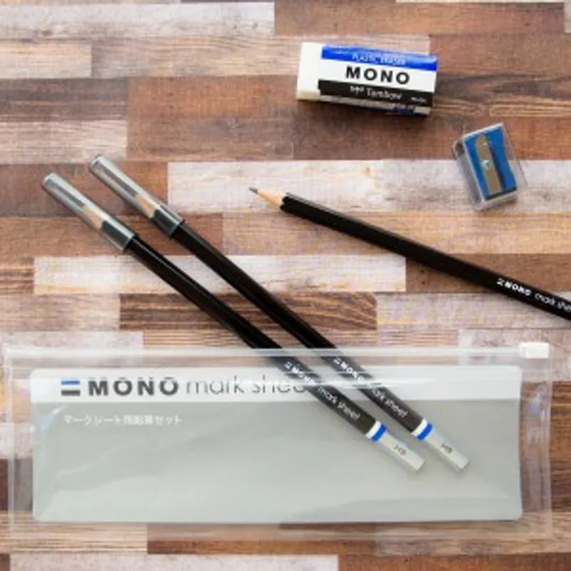 Tombow 蜻蜓牌 Mono Mark Sheet 考試鉛筆套裝