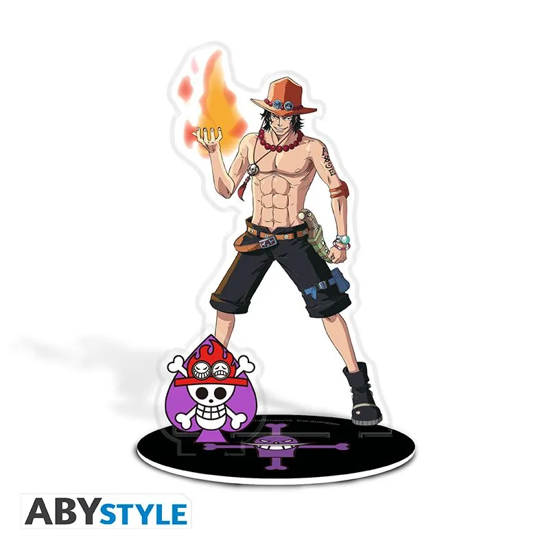 ABYstyle One Piece 海賊王 亞克力-艾斯展示牌