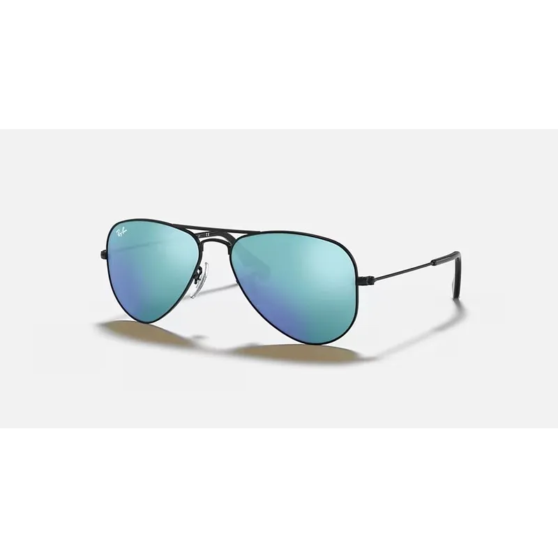RAY-BAN JUNIOR AVIATOR KIDS（藍色鏡片）