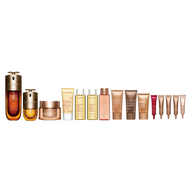 CLARINS 黄金抗老三部曲套装