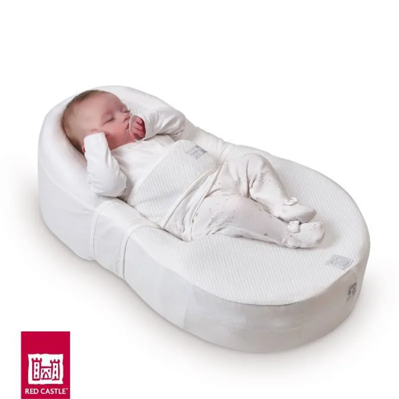 Cocoonababy® 人體工學睡窩（連床罩） - Fleur de coton® 棉 白色
