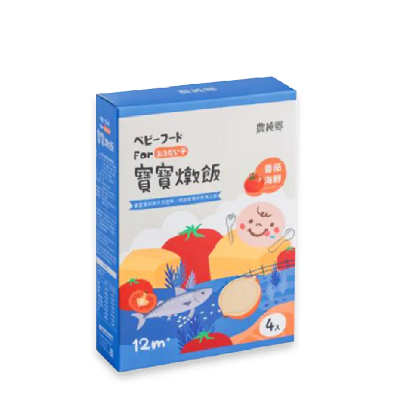农纯乡 - 西红柿海鲜炖饭 150克 x 4入12M+
