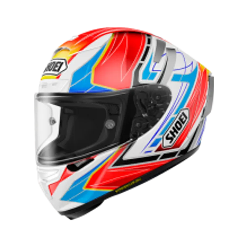 SHOEI X-14 ASSAIL 白紅淺藍