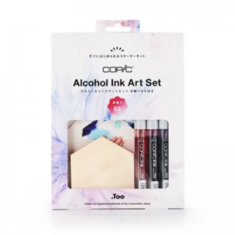 Copic 酒精墨水畫套裝 - #02 珊瑚
