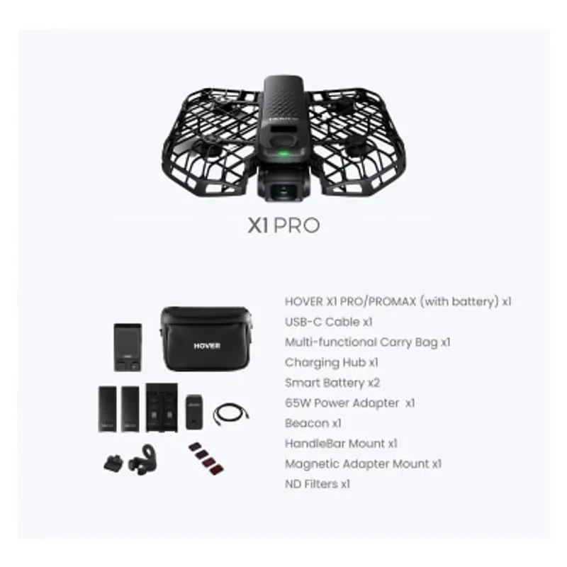 HoverAir X1 Pro超輕自拍飛行相機
