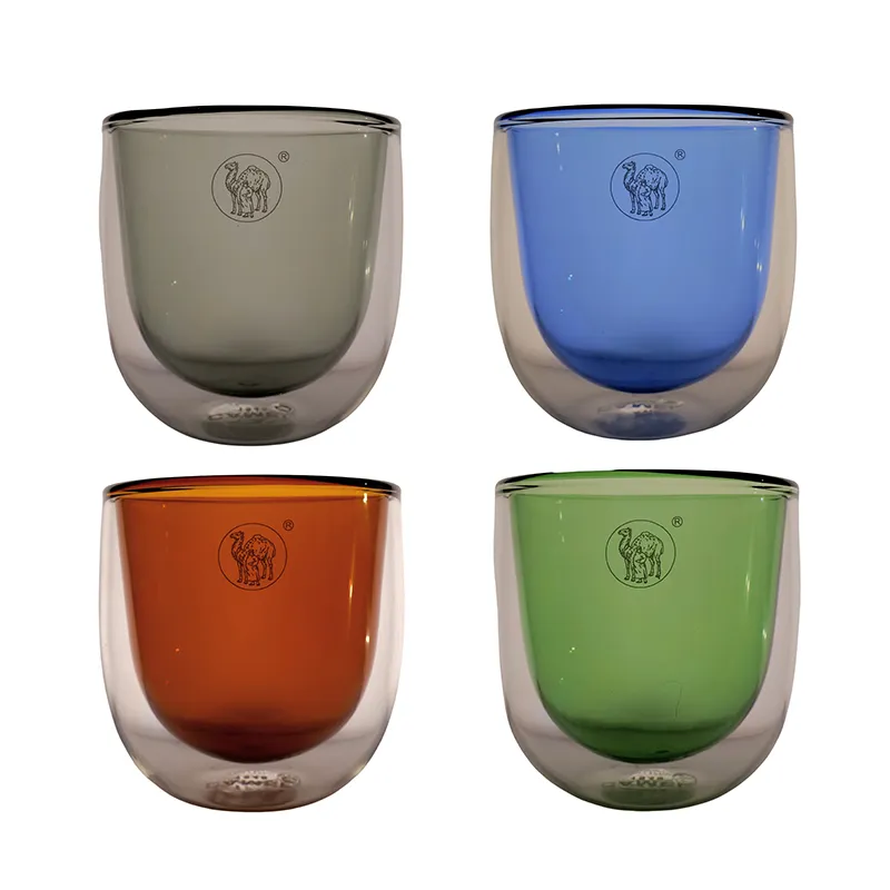 Camel双层玻璃杯180ml