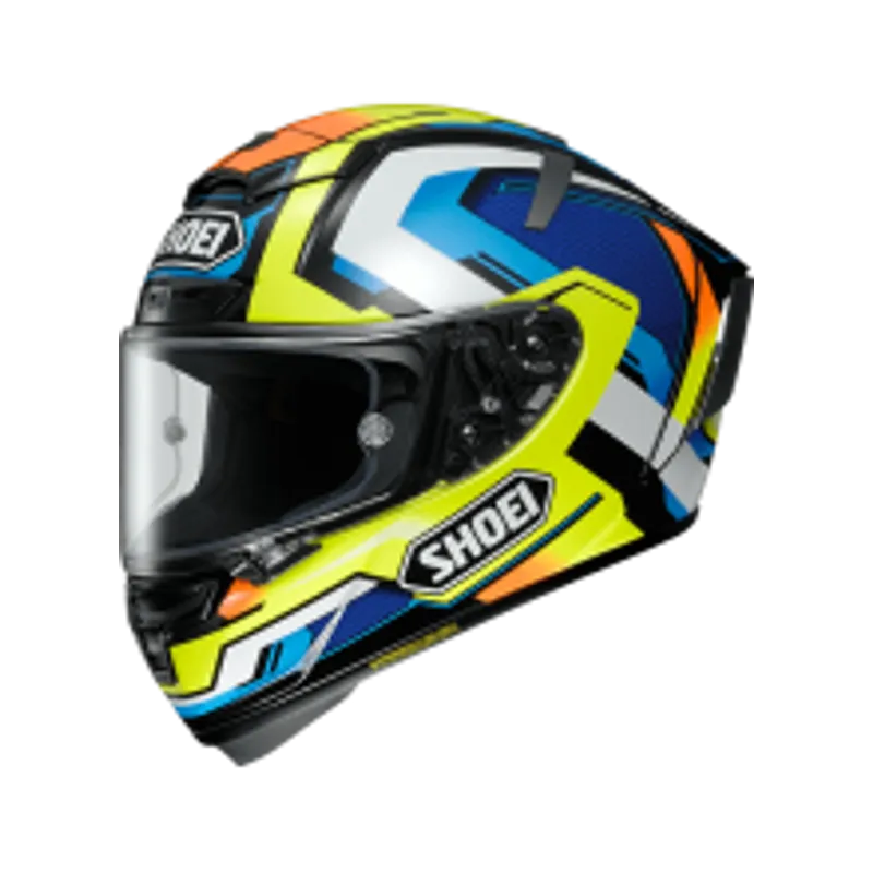SHOEI X-14 BRINK 黄藍