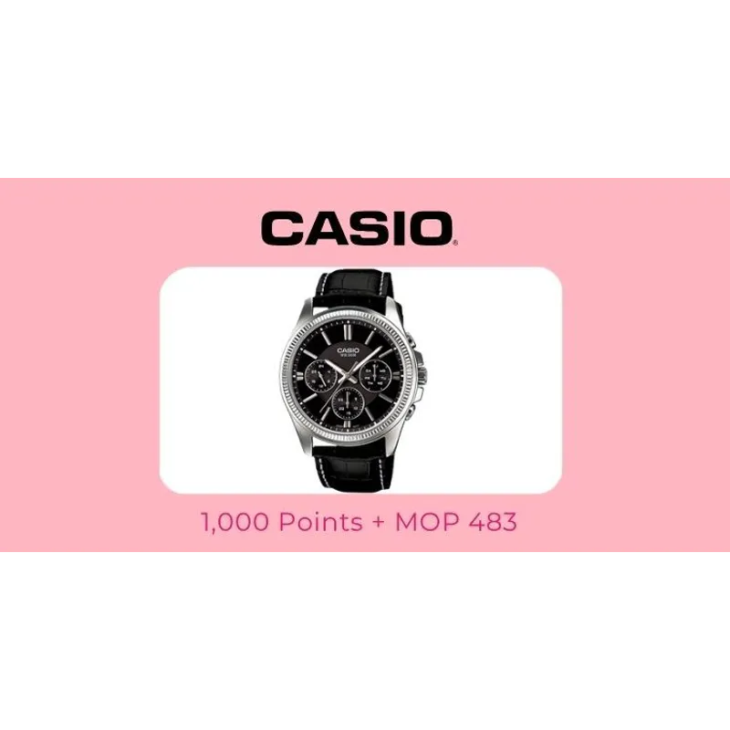 CASIO時尚設計指針錶