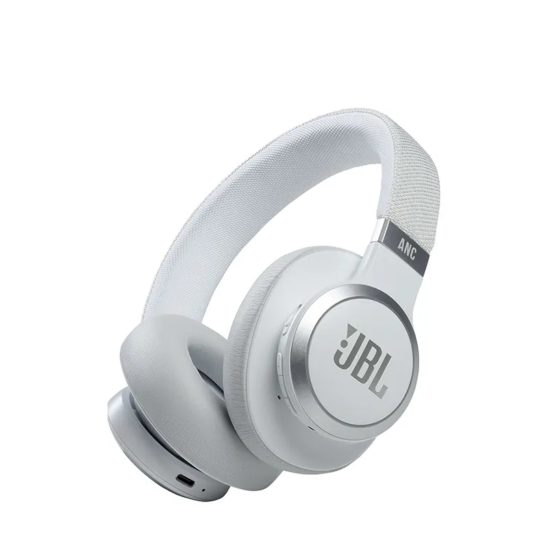 JBL 头戴式蓝牙降噪耳机 JBLLIVE660NCWHT