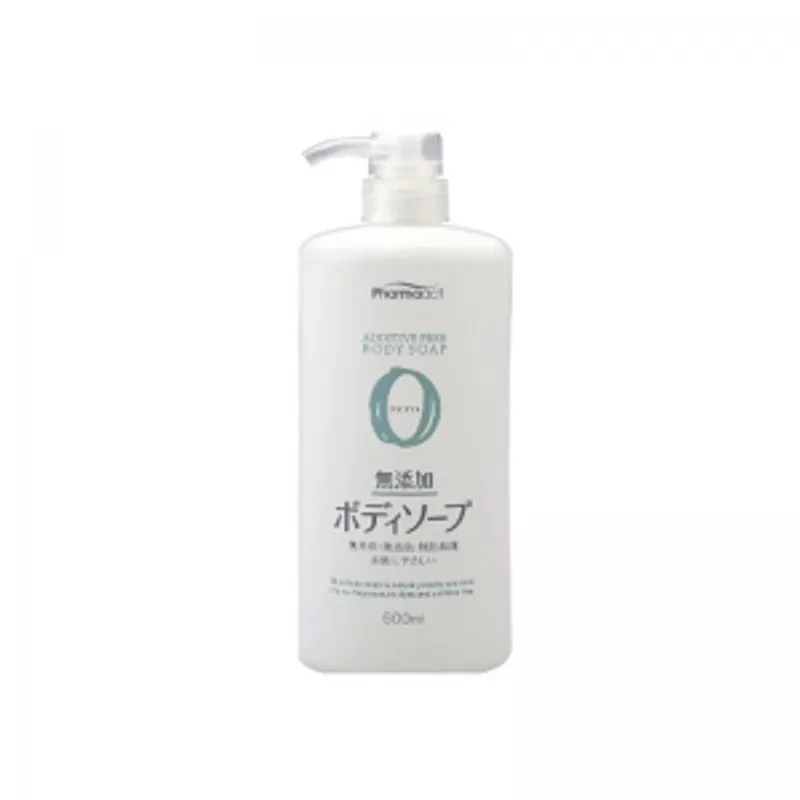 日本熊野油脂 Pharmaact Zero 無添加沐浴露 600ml