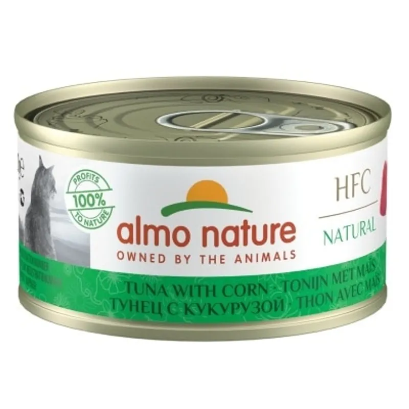 ALMO NATURE HFC Natural 雞肉 栗米(70g) almo nature貓罐頭