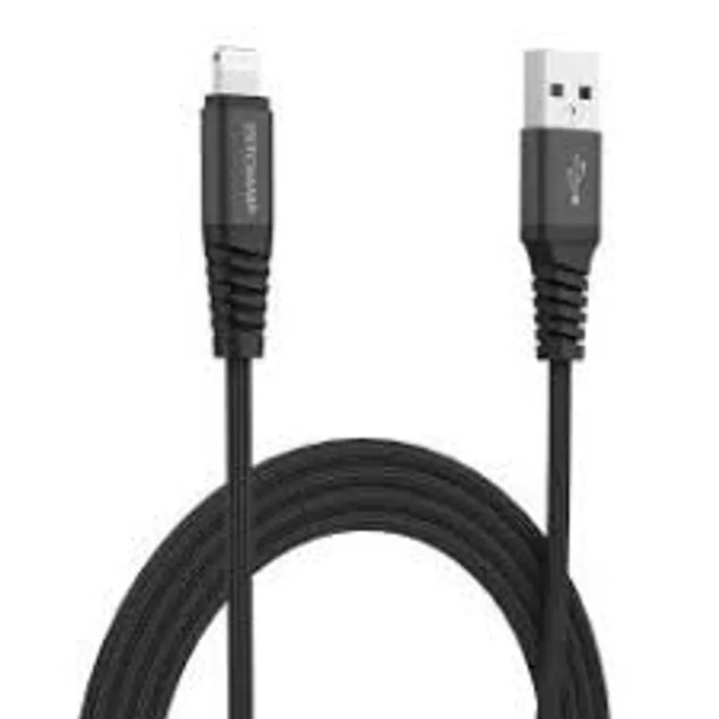 FIRSTCHAMPION USB-A至Lightning數據充電線 FCLTANY120/BLACK