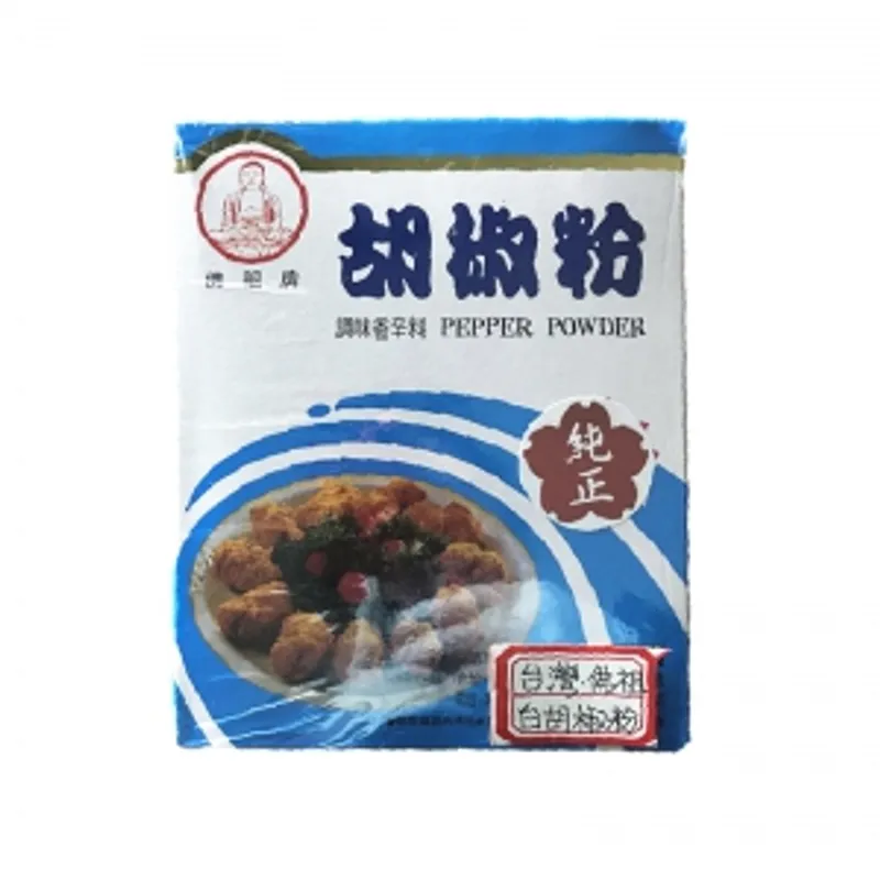 臺灣佛祖 白胡椒粉600g