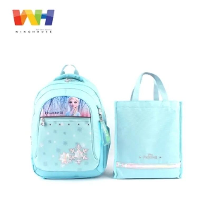 Winghouse魔雪奇緣2雪花護脊書包套裝