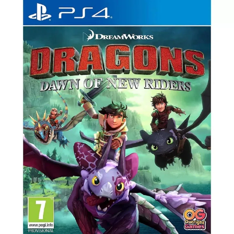 PS4 馴龍高手 ： 新騎士的黎明 英文版