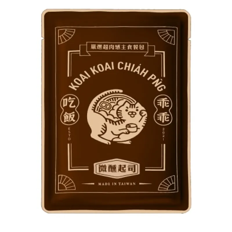 乖乖吃飯 微醺起司 超肉感主食餐包 貓濕糧 (400g) 410196