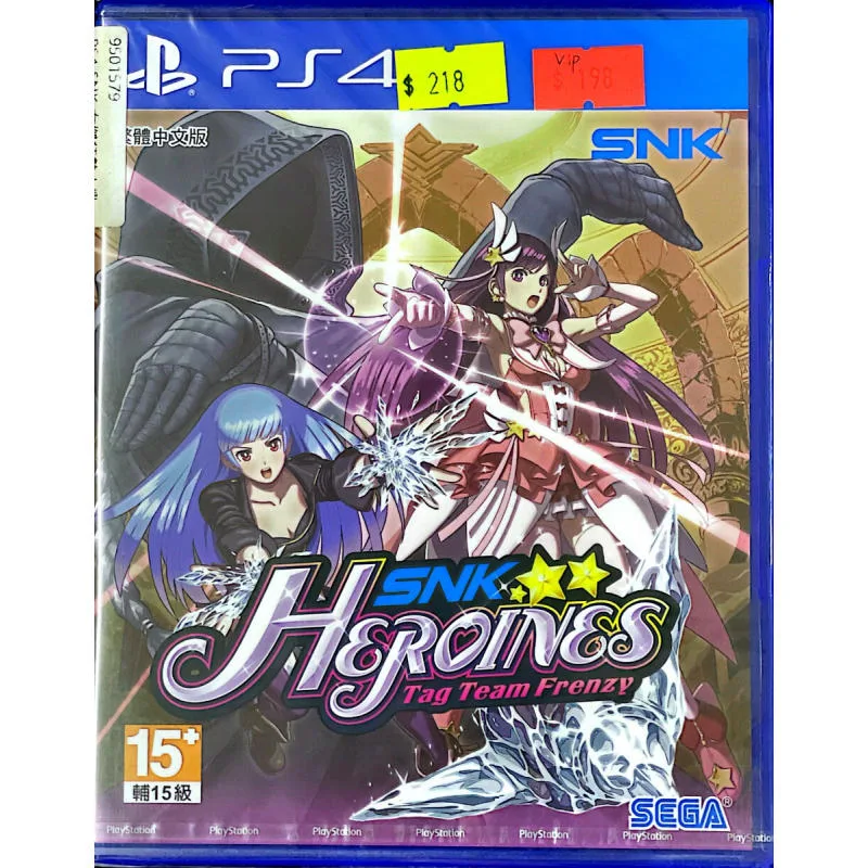 PS4 SNK 女傑狂熱大亂鬥 亞洲中英合版