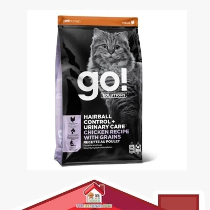 GO! SOLUTIONS - 泌尿祛毛球系列 - 雞肉 貓糧配方