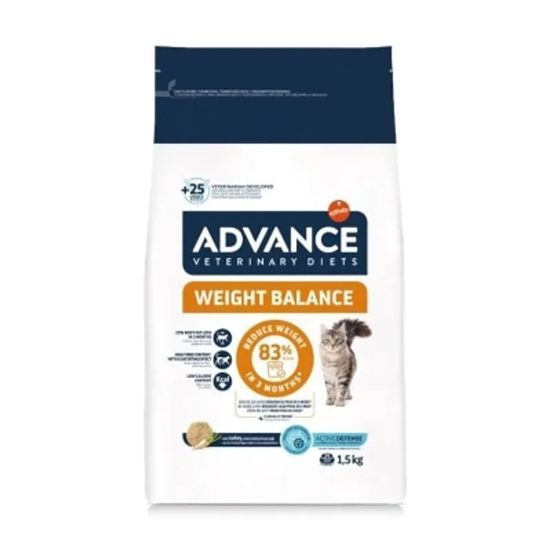 ADVANCEPETFOOD 處方貓糧 – 減肥專用 (1.5KG) 239132 處方糧 ADVANCE