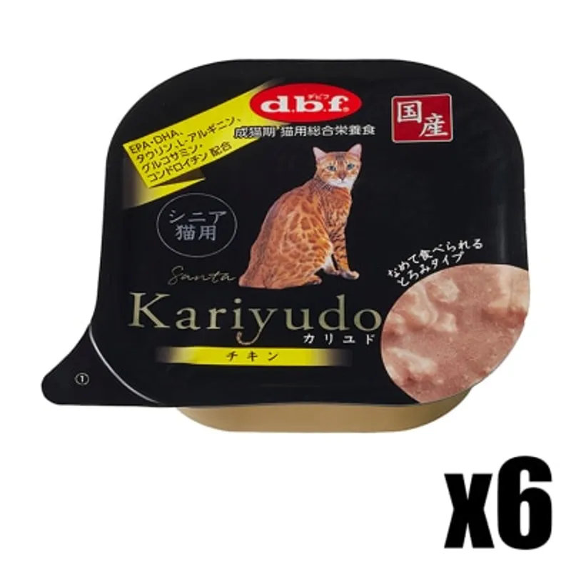 D.B.F [6盒優惠] 狩人餐盒 Kariyudo - 雞肉 老貓小餐盒 (95g x6) - d.b.f