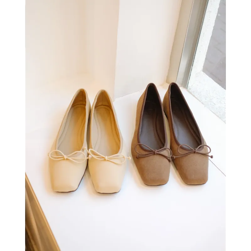 Pre-Order｜Bow Ballet Flats