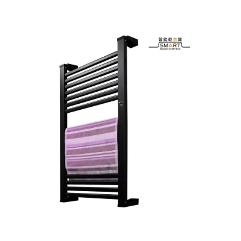 Sanwall ATW01TM-12ULTRA-BLK 18管道掛牆式加大型電熱毛巾架