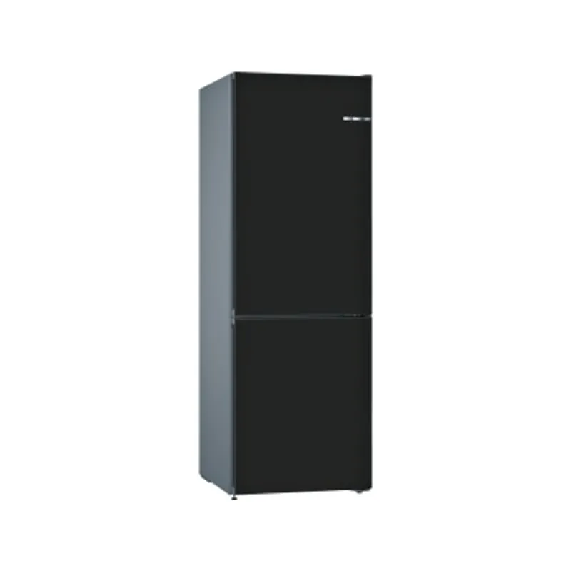 BOSCH 323公升無霜德國製易潔防鏽門板黑鋼色雙門下置式雪櫃 - KVN36CZEA2