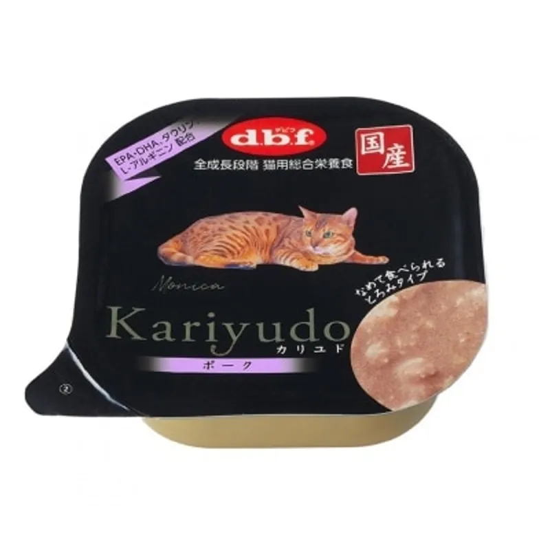 D.B.F 狩人餐盒 Kariyudo - 豬肉 全貓小餐盒 (95g) - d.b.f