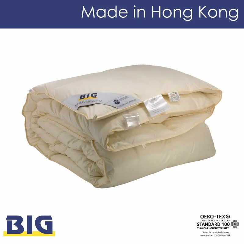 BIG+90%歐洲白鵝羽絨冬被