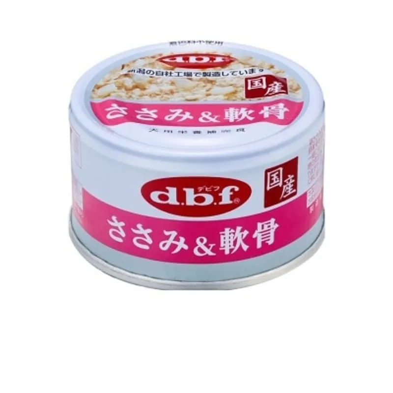 D.B.F 雞肉&豬軟骨 狗罐頭 (85g) - d.b.f