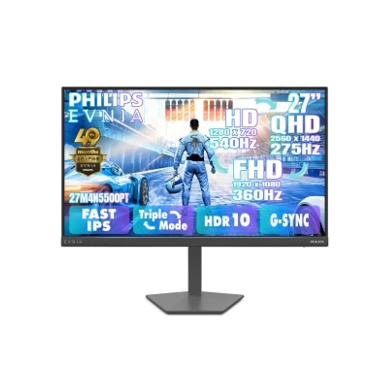 PHILIPS 飛利浦 EVNIA 27M4N5500PT 27" Fast IPS 三模式電競顯示器