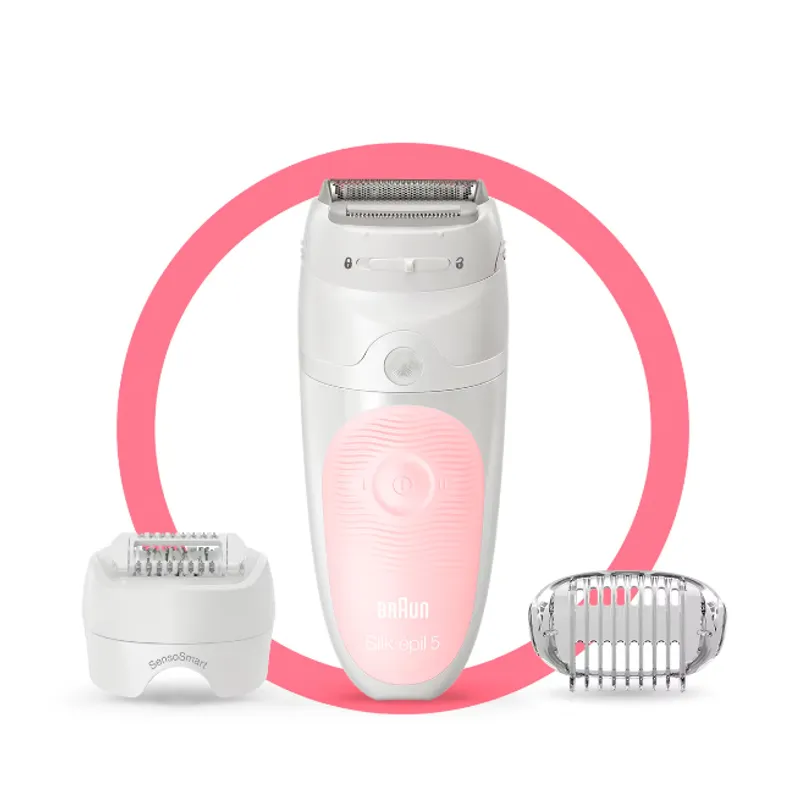 BRAUN 乾濕兩用女士脫毛器 SE5620 粉紅