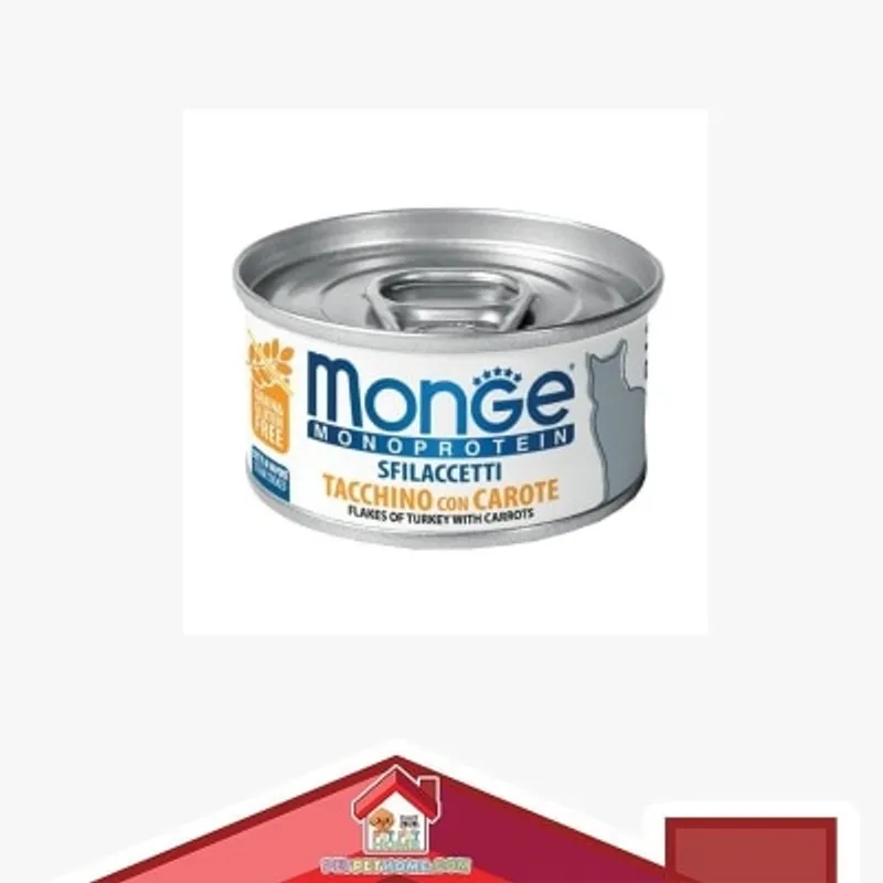 MONGE Monge 單一蛋白質系列 貓罐頭 80g