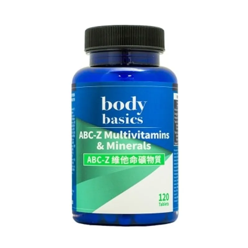 body basics ABC-Z維他命礦物質 120 片