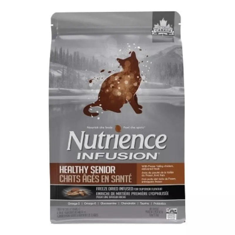 Nutrience 天然凍乾外層 鮮雞肉 高齡貓配方