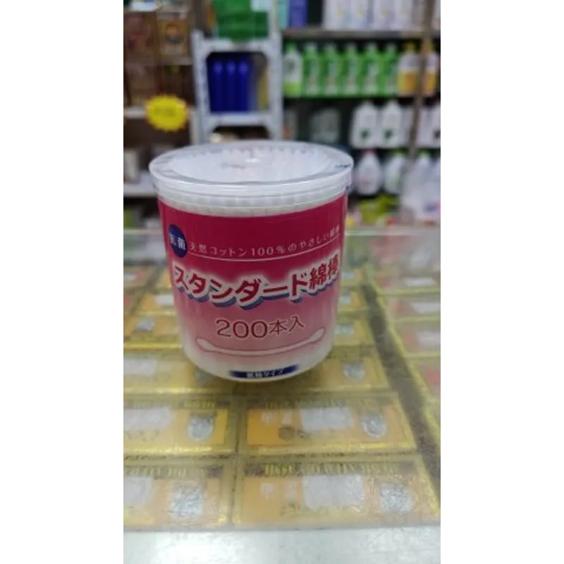 COTTON LABO潔淨紙軸棉花棒200支