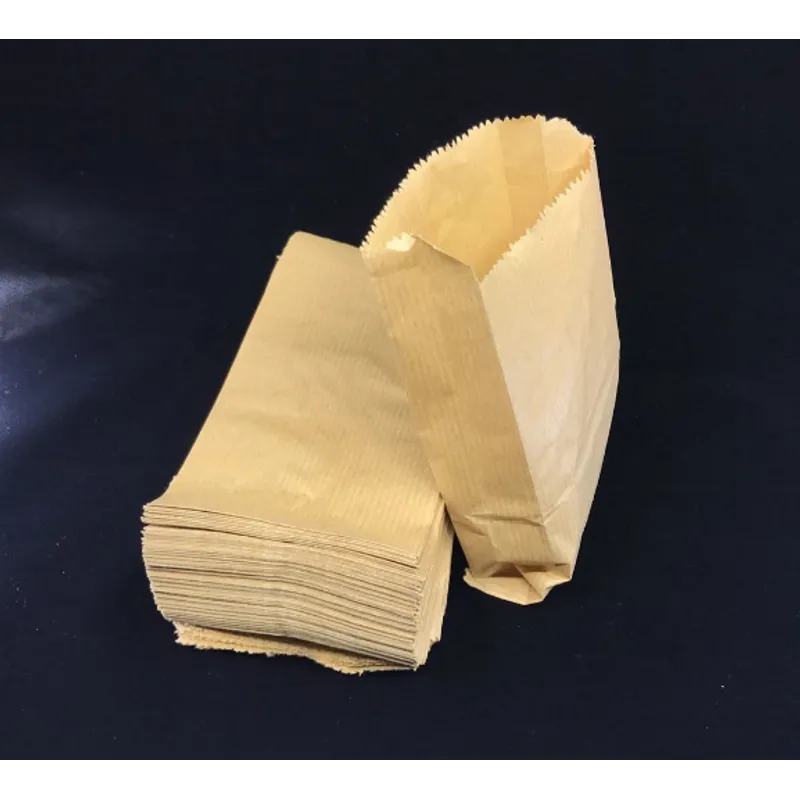 245 黃雞皮紙袋-(12.5+4)x21cm