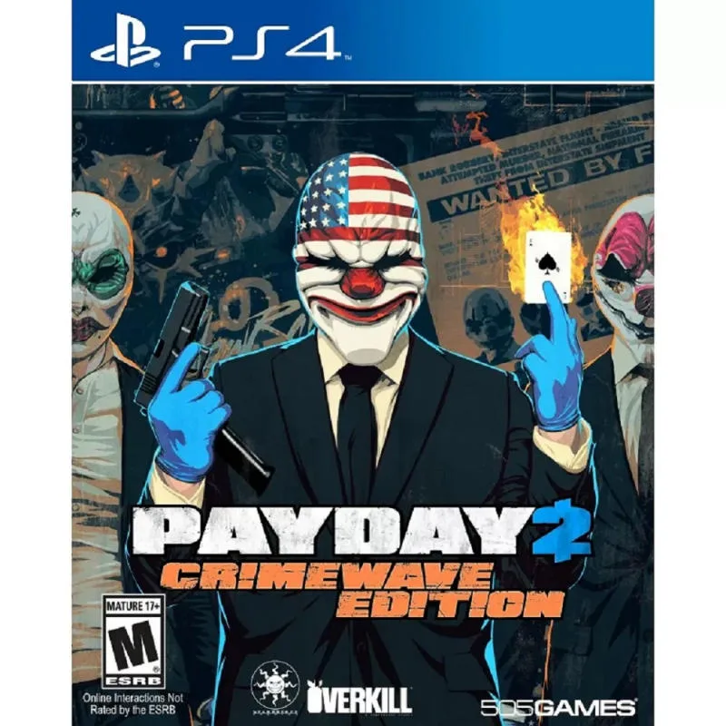 PS4 PAYDAY2 收獲日2 美版