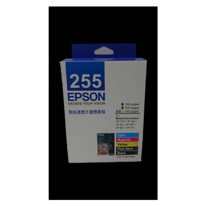 EPSON 愛普生 T255 墨水相片套裝