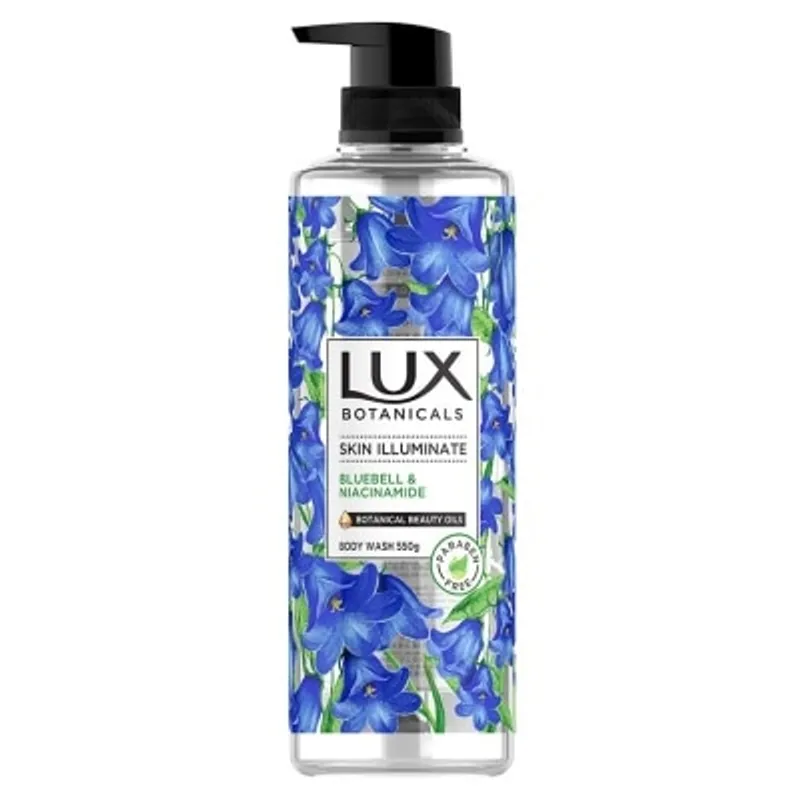 LUX 麗仕植萃香氛沐浴露-藍風鈴550G