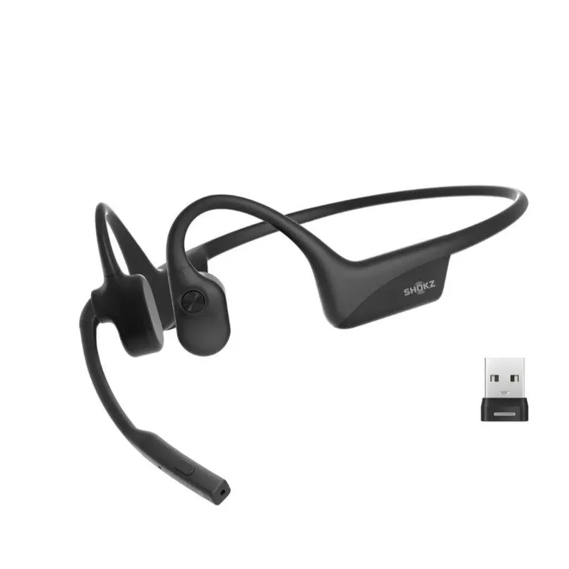 SHOKZ 骨傳導通訊耳機2025(USB-A) OPENCOMM2UC/A/2025/BK