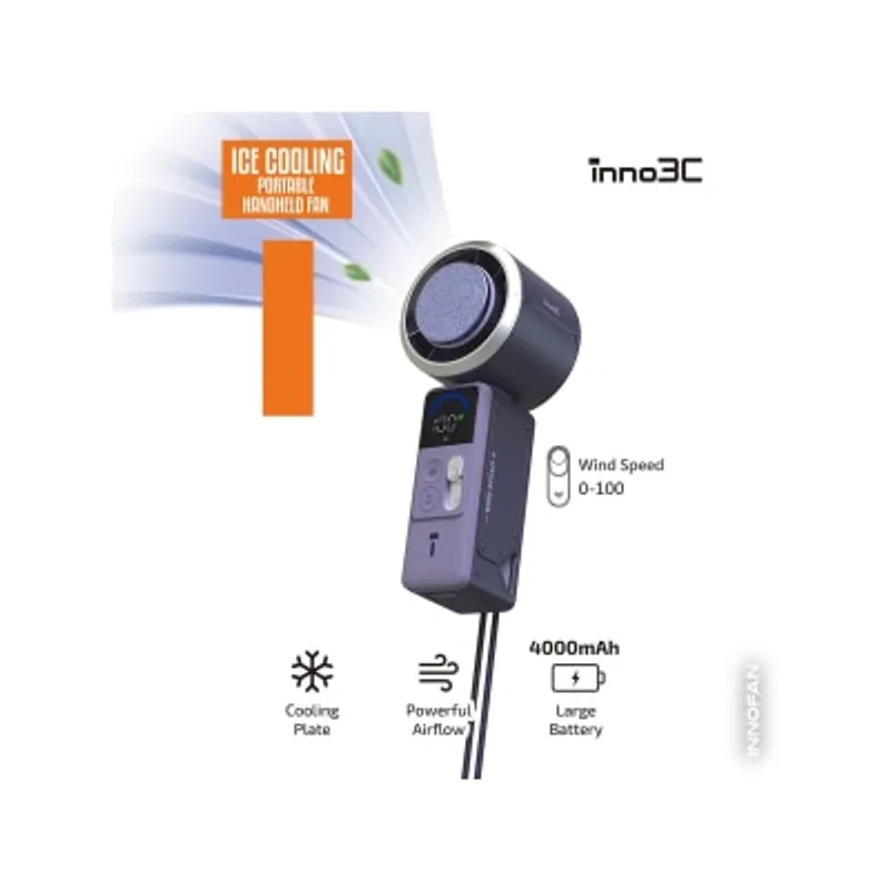 inno3C 創品 i-F12 冰感便攜手持風扇 風扇
