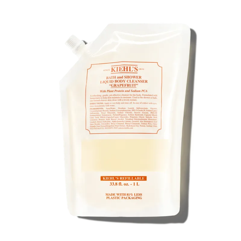 Kiehl's 西柚潔膚沐浴露補充裝1L